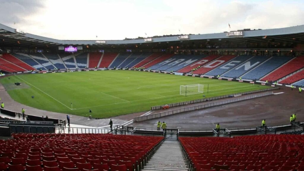 Hampden Park will host 4 matches in the EURO 2020