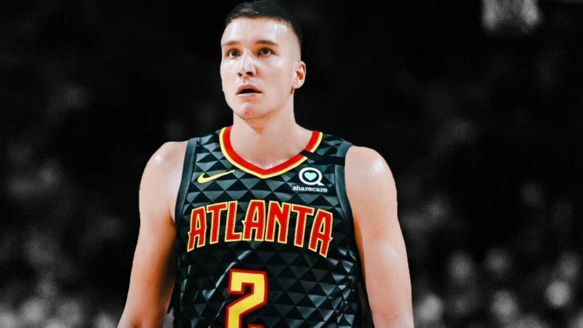 WATCH: Bogdan Bogdanovic starts for the Atlanta Hawks amidst injury scare in Game 1 of conference final