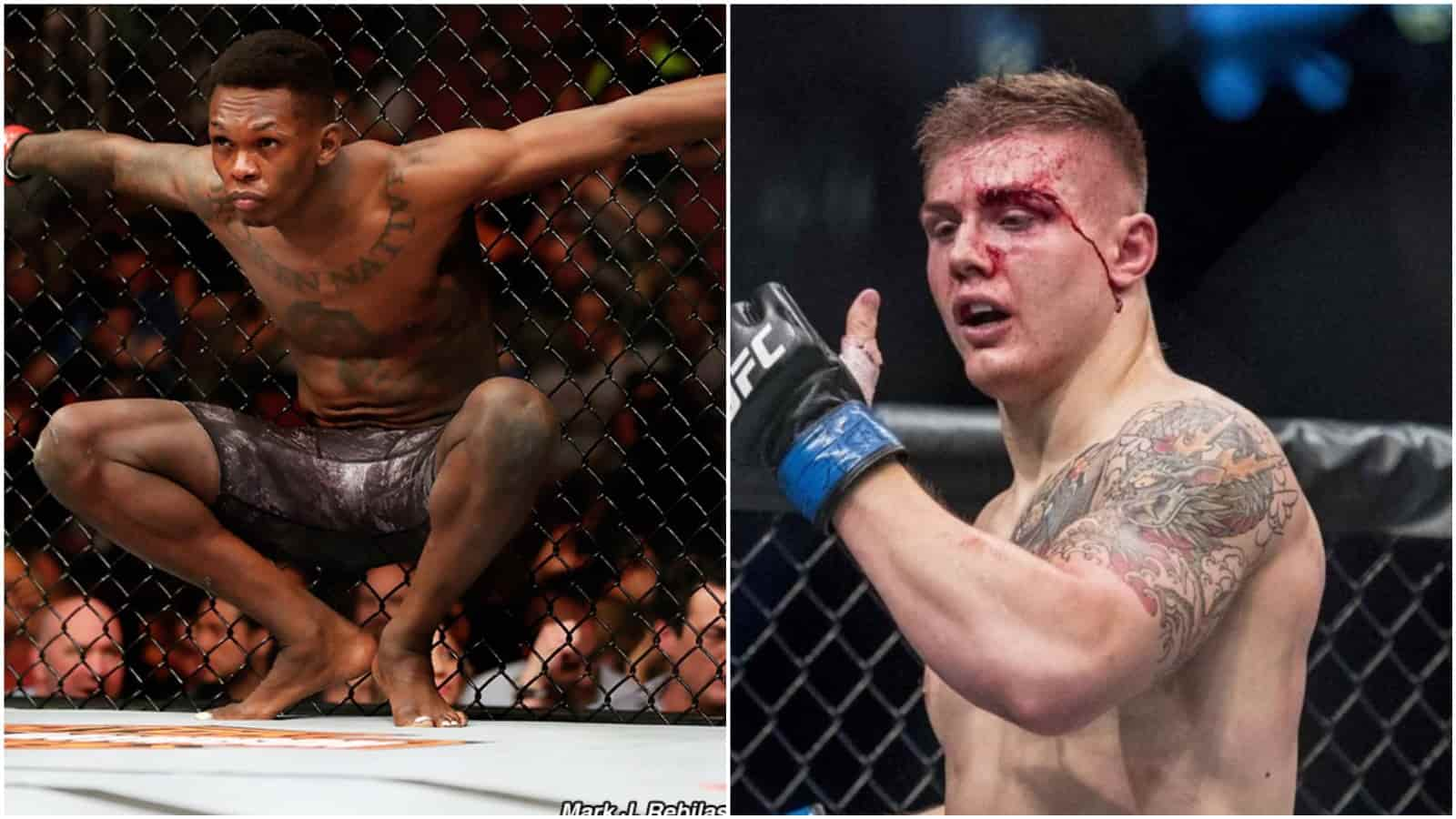 “You’re gonna look at me and realize that it’s over you can’t beat me,” Israel Adesanya promised Marvin Vettori that he will finish the job at UFC 263