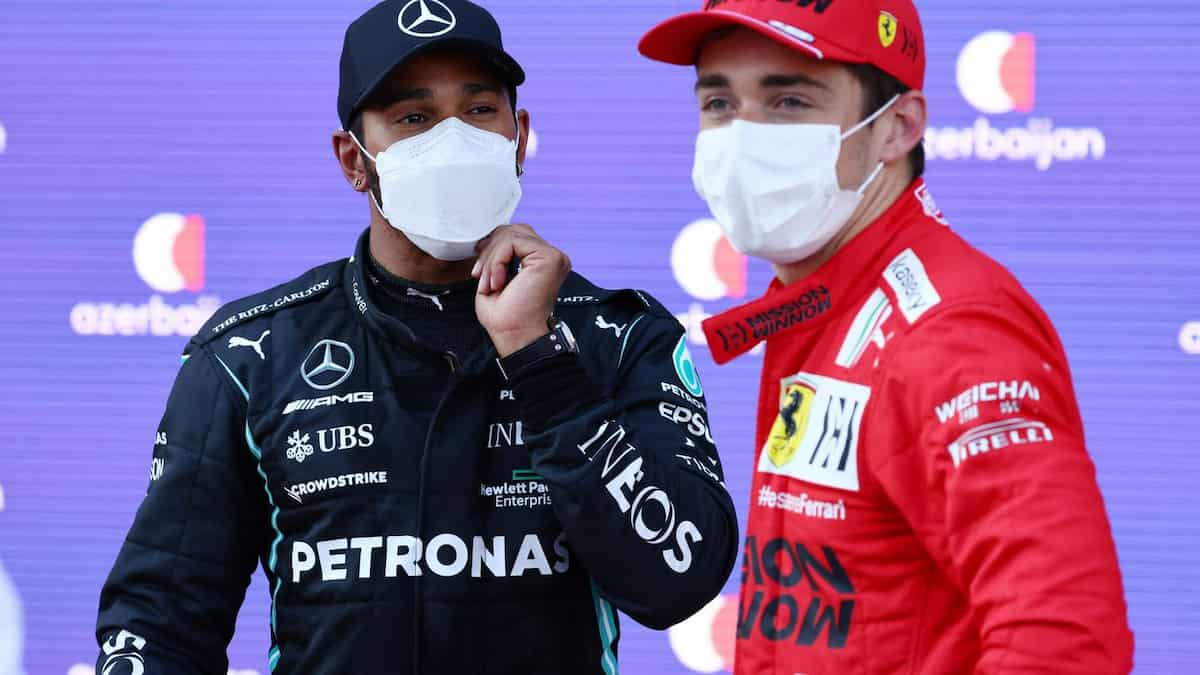 Azerbaijan GP: Charles Leclerc takes on Lewis Hamilton and Max Verstappen for chaotic street circuit fight in Baku