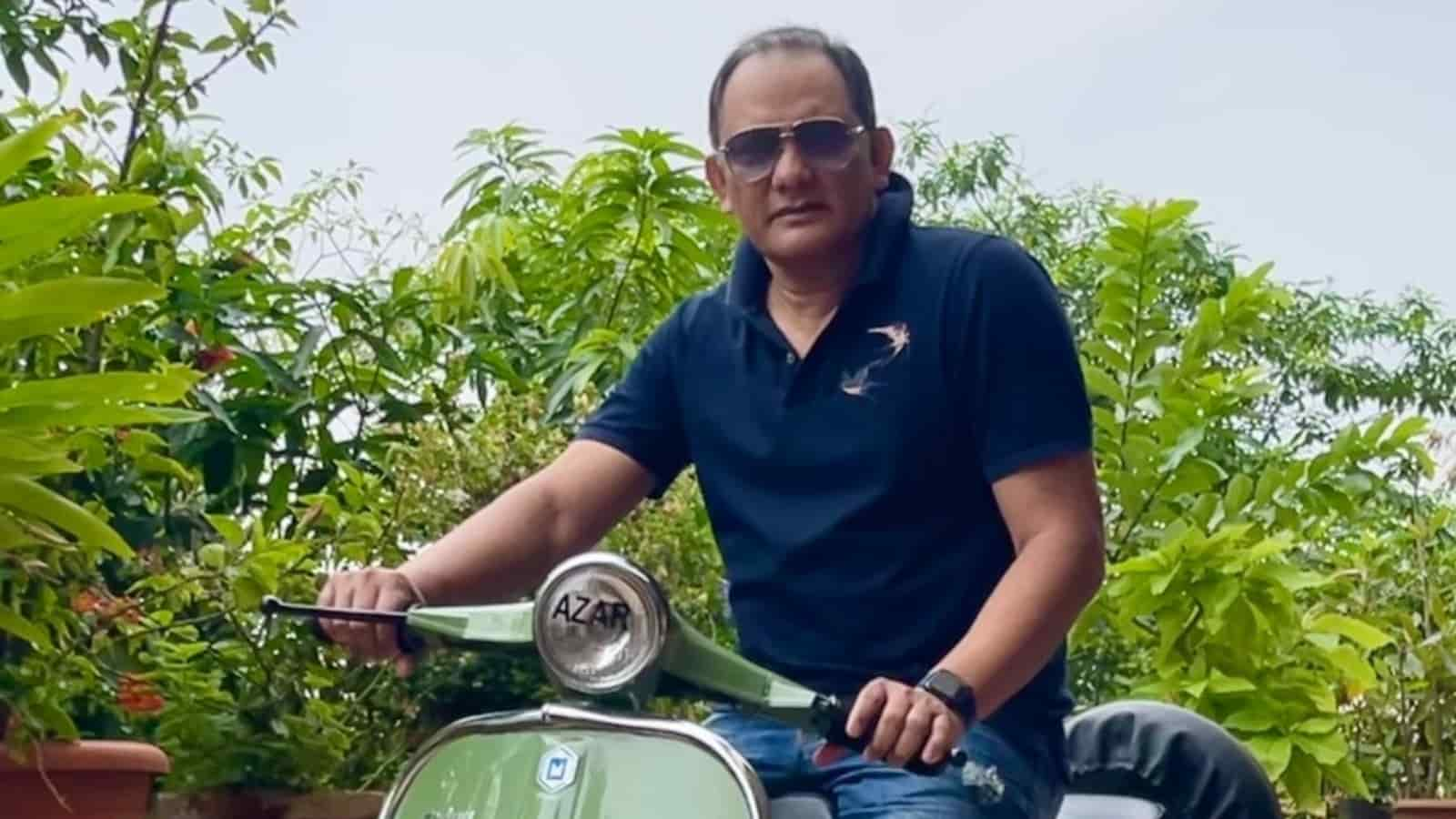 Mohammed Azharuddin reminisces his old scooter which he received for his excellence during his cricketing days