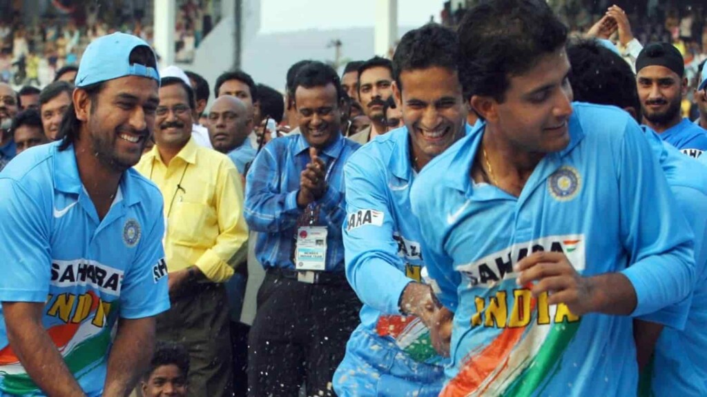 Sourav Ganguly MS Dhoni