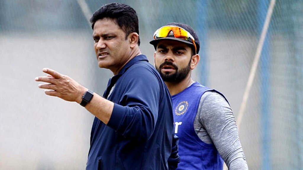 Virat Kohli Anil Kumble