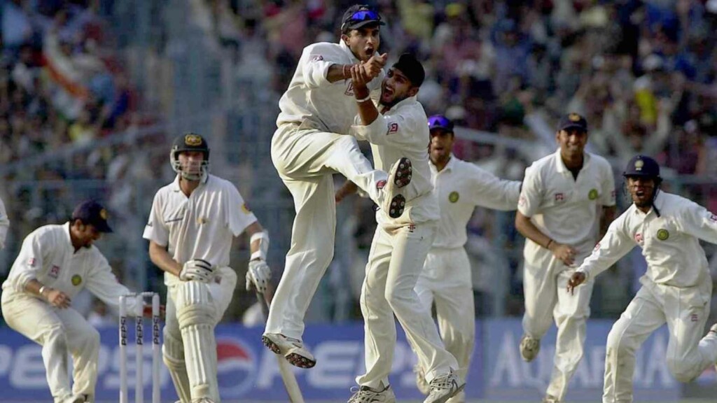 India vs Australia 2001 Eden Gardens