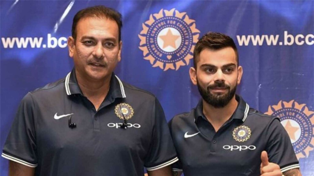 Virat Kohli Ravi Shastri 