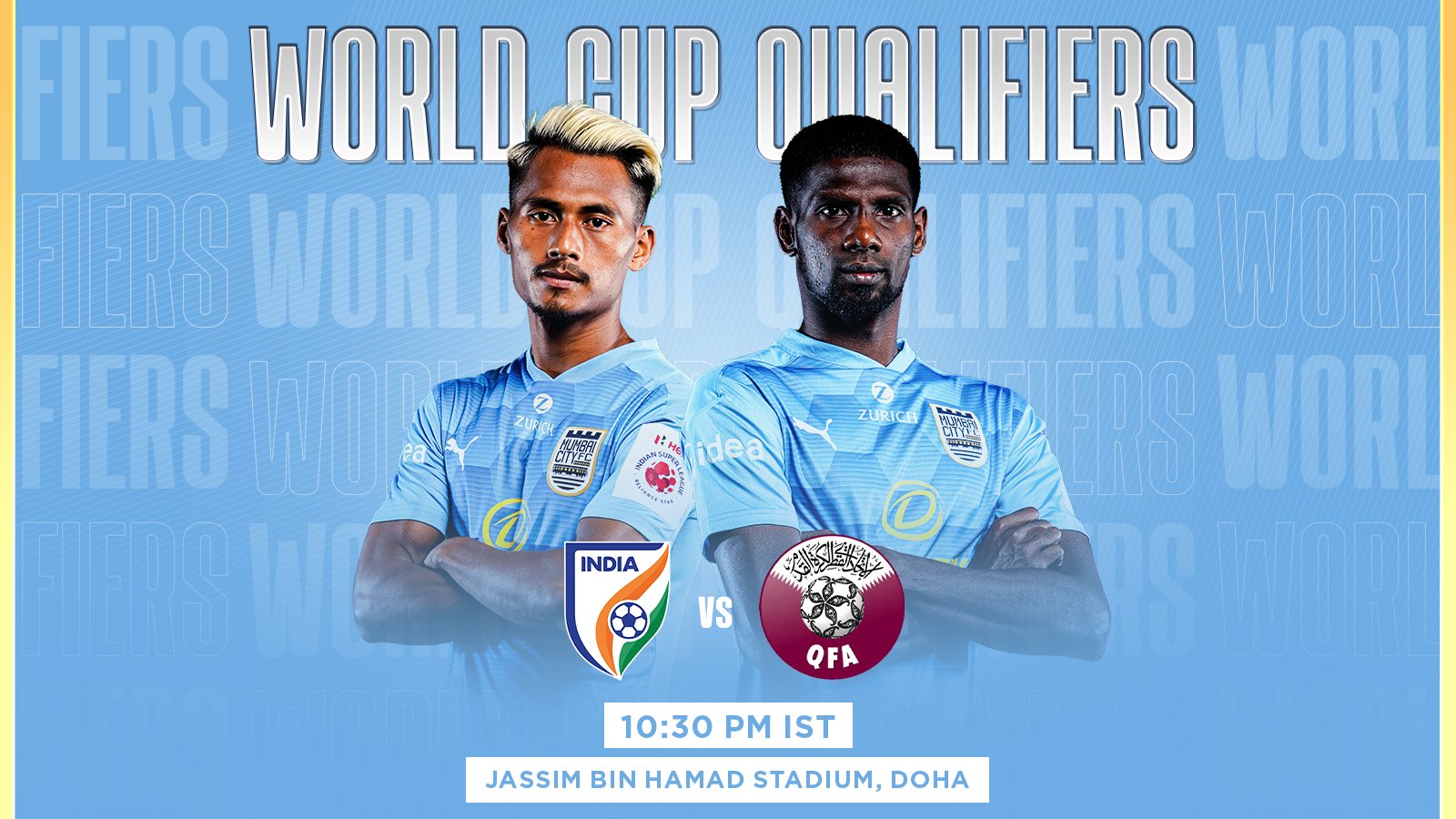 Watch: India vs Qatar World Cup Qualifiers; Qatar take the lead just after the half hour mark