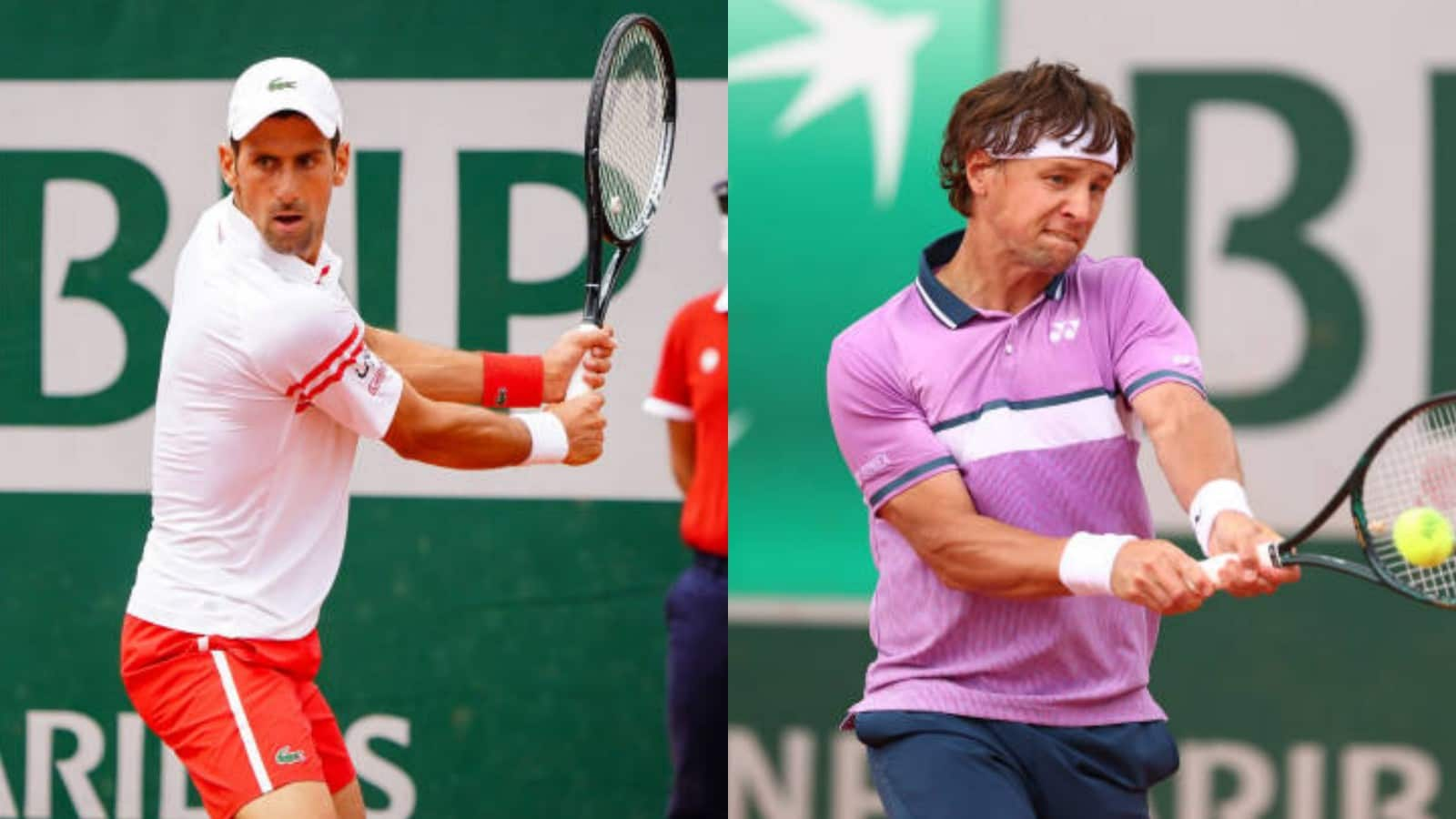 French Open 2021: Novak Djokovic vs Ricardas Berankis Preview, Head to Head and Prediction for Roland Garros