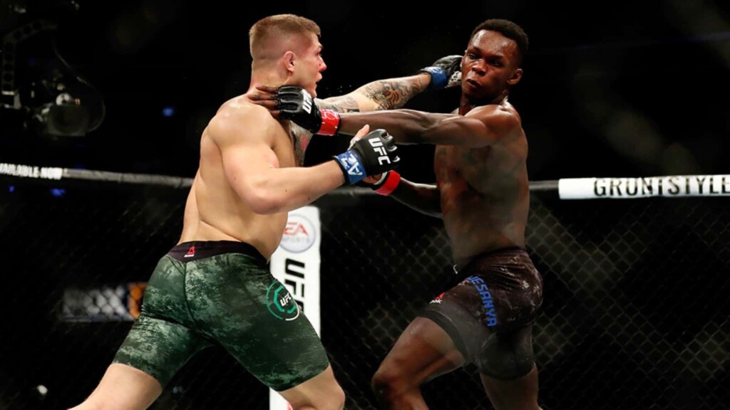 Marvin Vettori and Israel Adesanya