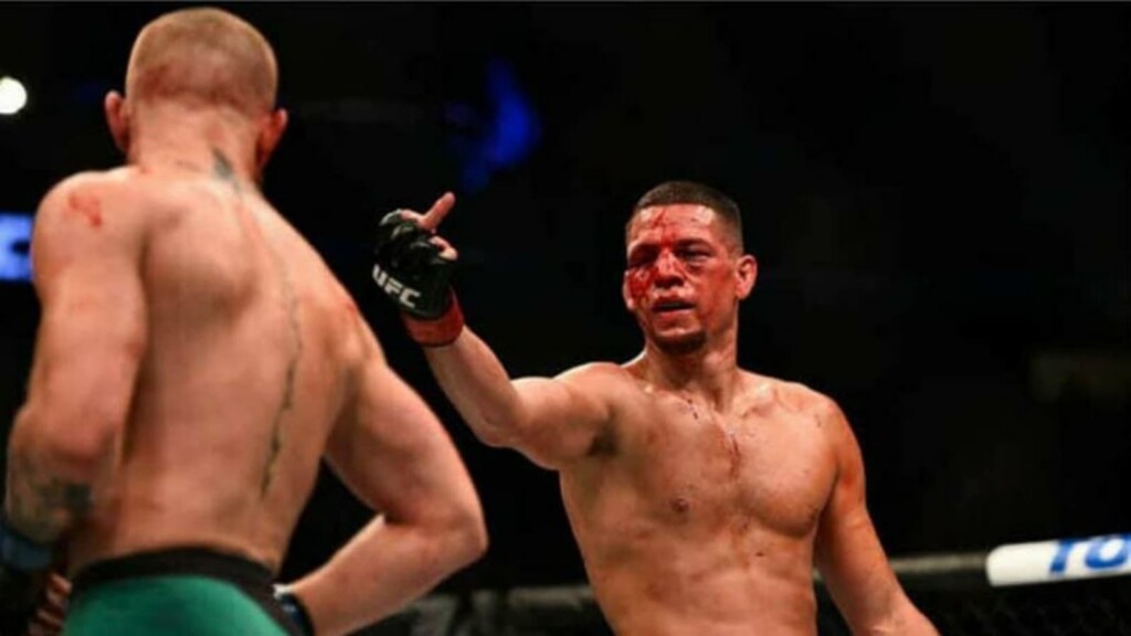 Nate Diaz and Conor McGregor