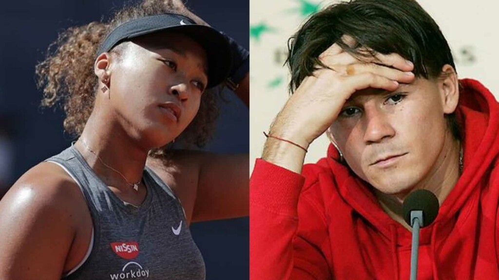 Naomi Osaka and Guillermo Coria