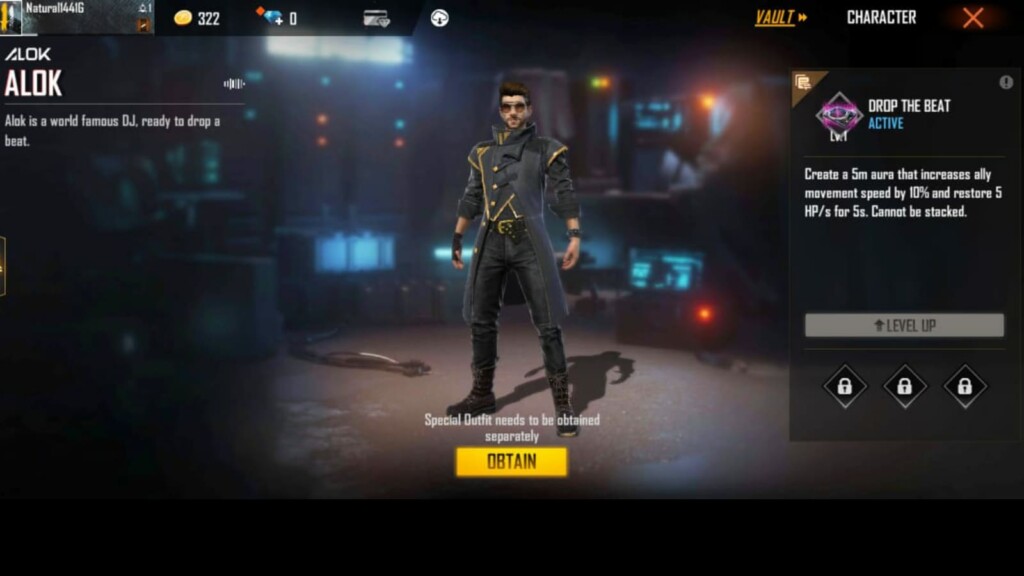 best free fire characters