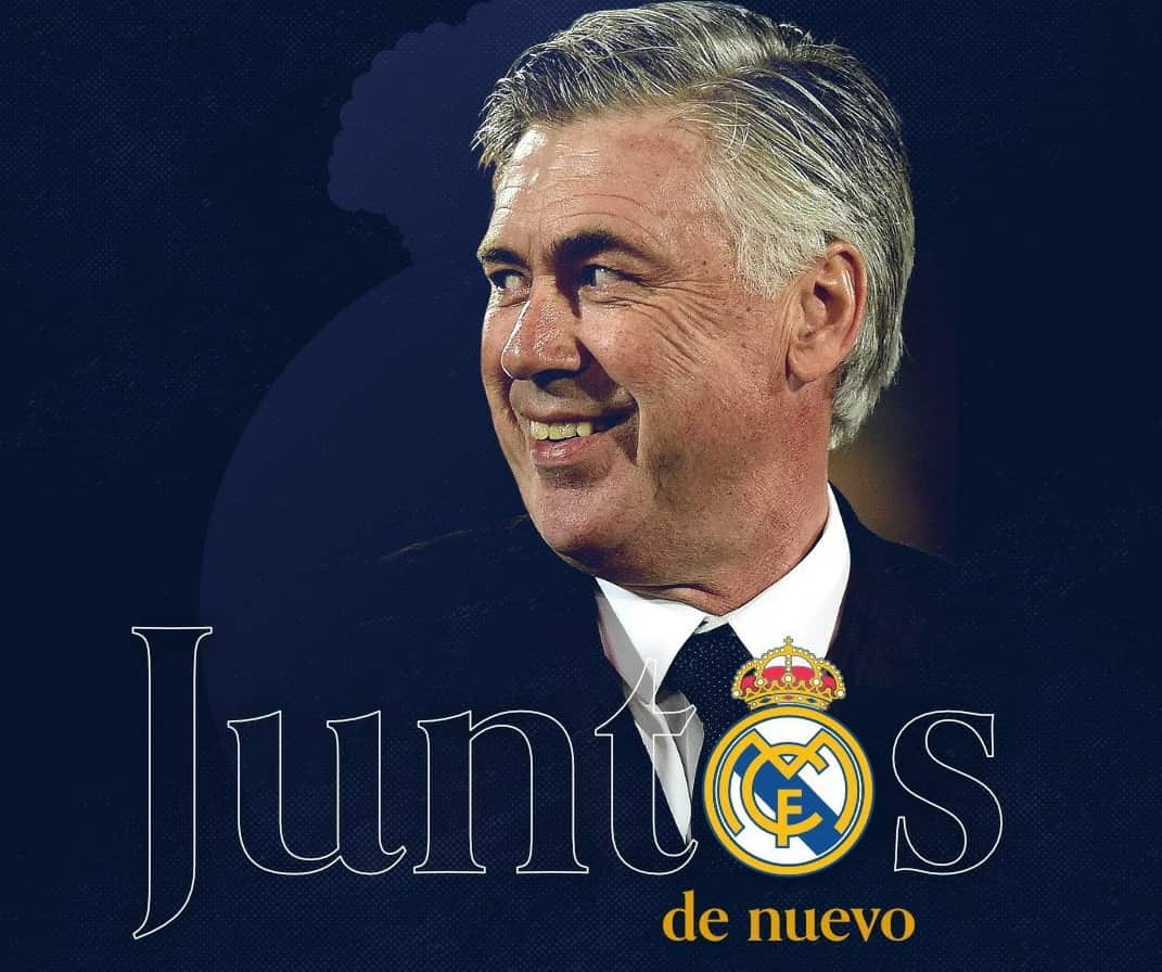 OFFICIAL: Carlo Ancelotti returns to Real Madrid managerial role following Zidane’s resignation