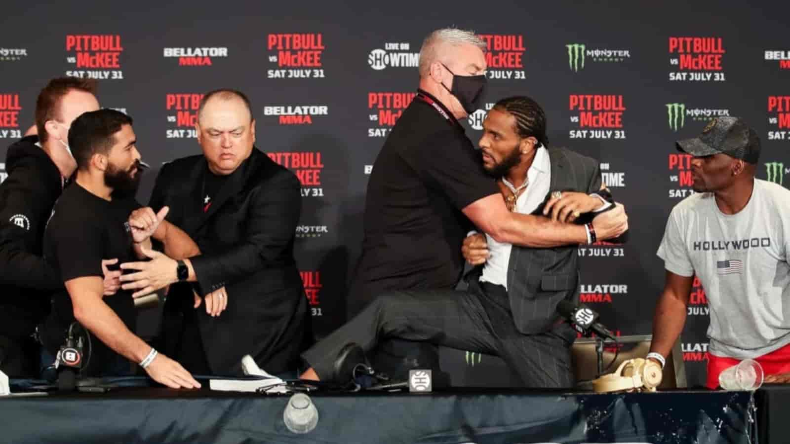 Patricio Pitbull revealed what caused the outrage during his press conference with Antonio McKee