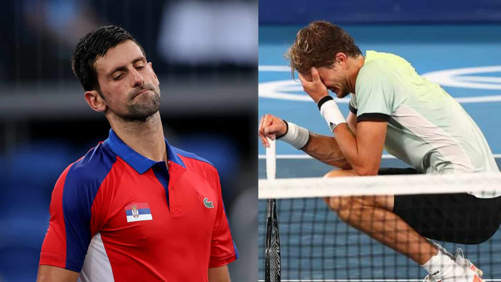 Alexander Zverev does the unthinkable and ends Novak Djokovic’s unbeaten run at the Tokyo Olympics