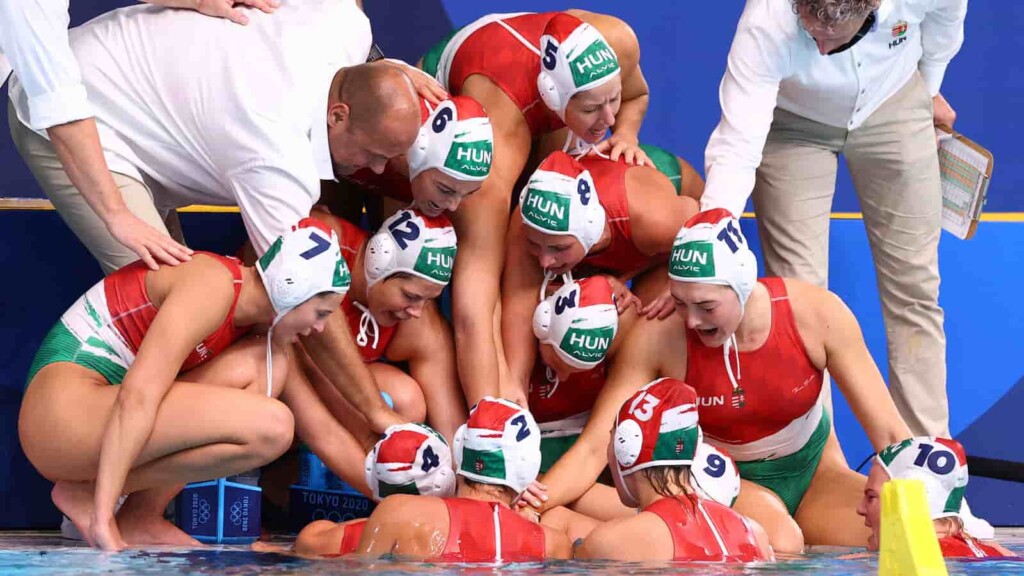 Tokyo Olympics Water Polo Japan vs Hungary