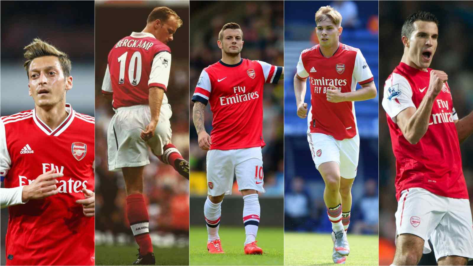 Premier League: five best players to wear the number 10 for Arsenal