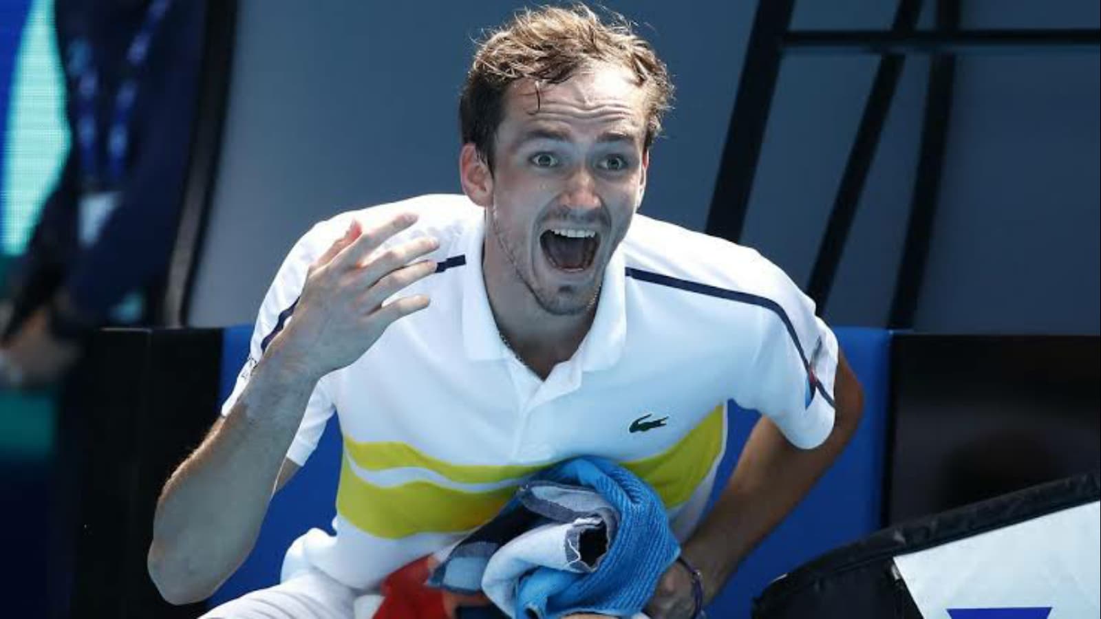 Rogers Cup 2021: Daniil Medvedev reacts after being handed a hindrance penalty against Alexander Bublik