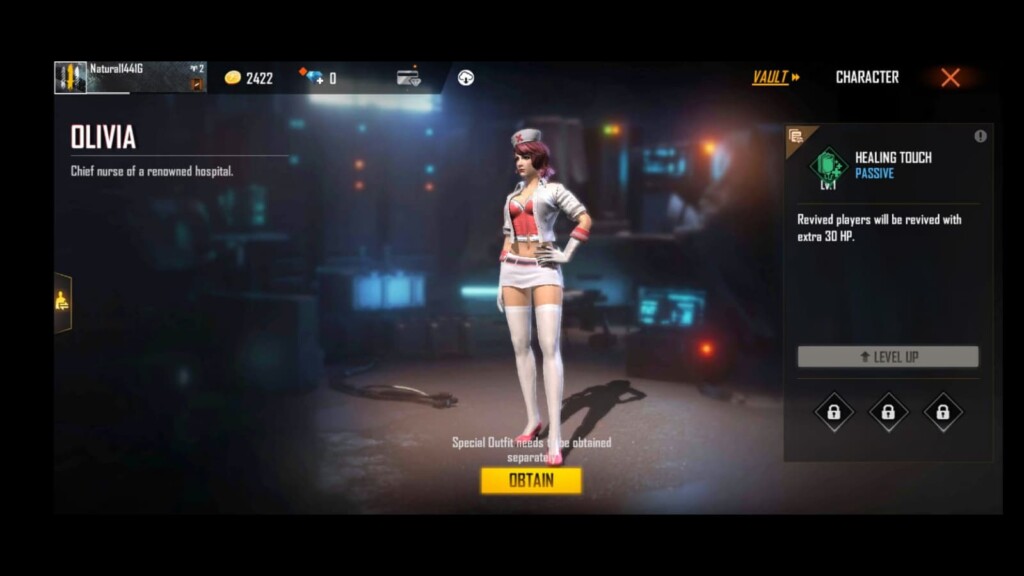 free fire characters