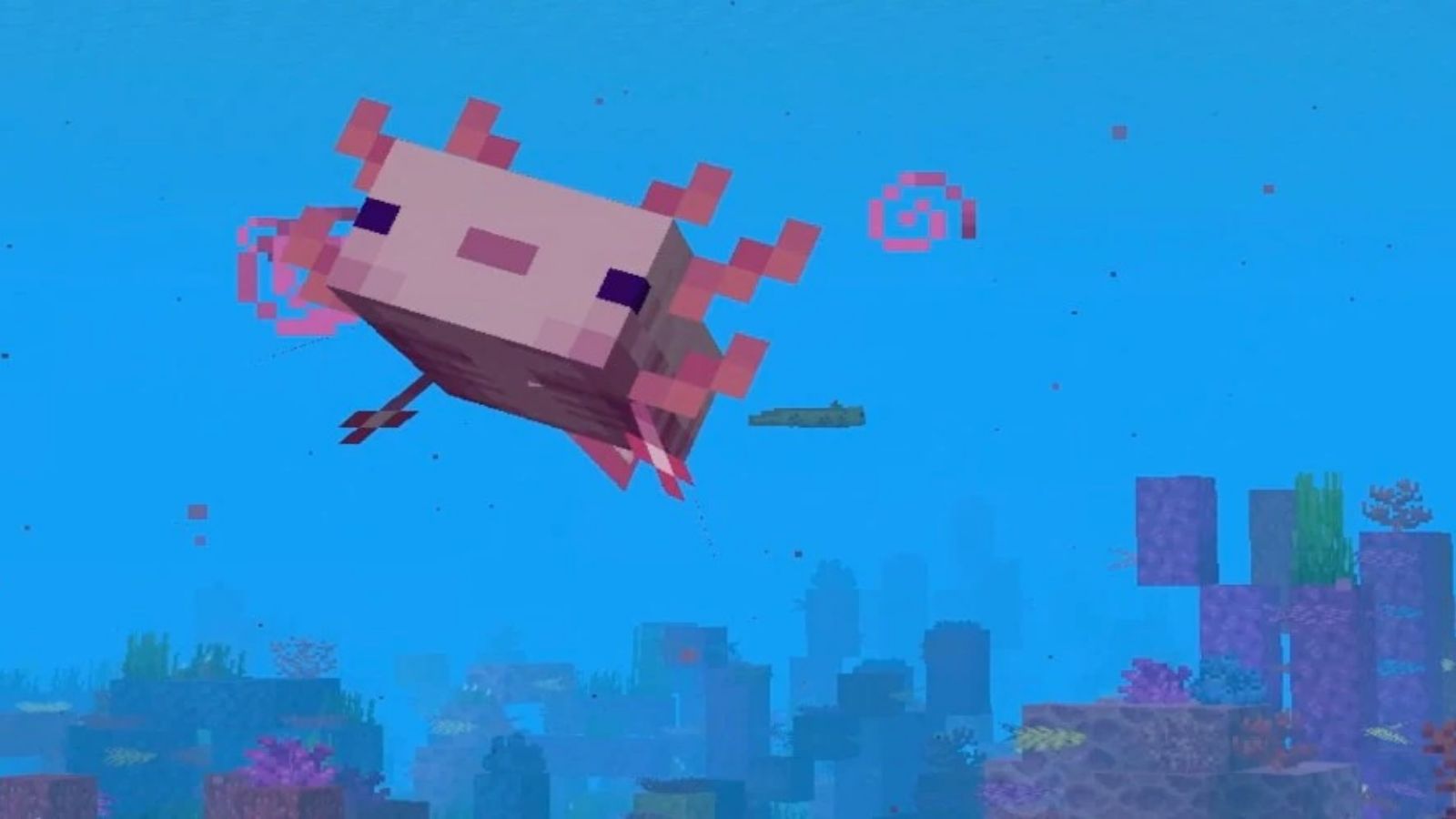 Top 5 uses for the Minecraft Axolotl!