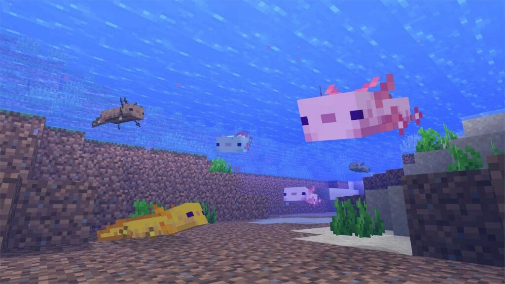 uses for the Minecraft Axolotl