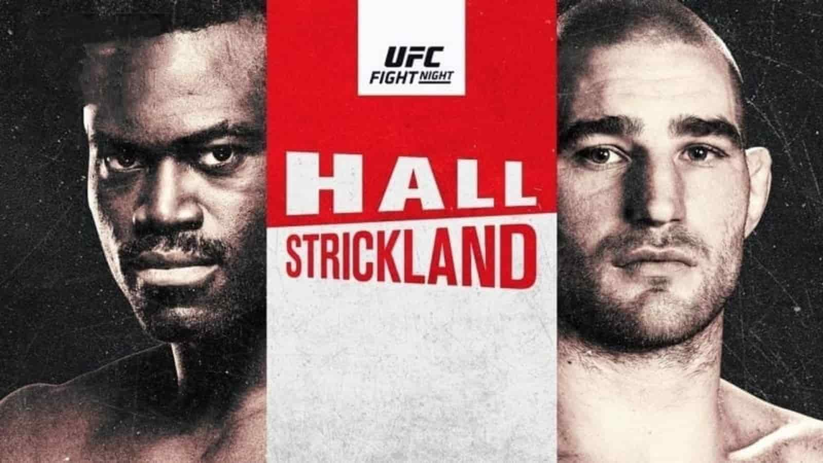 UFC Vegas 33: Uriah Hall vs Sean Strickland Prediction and Fight Preview