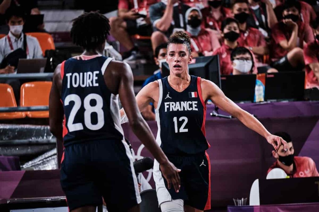 Team France in 3v3 Women's Basketball