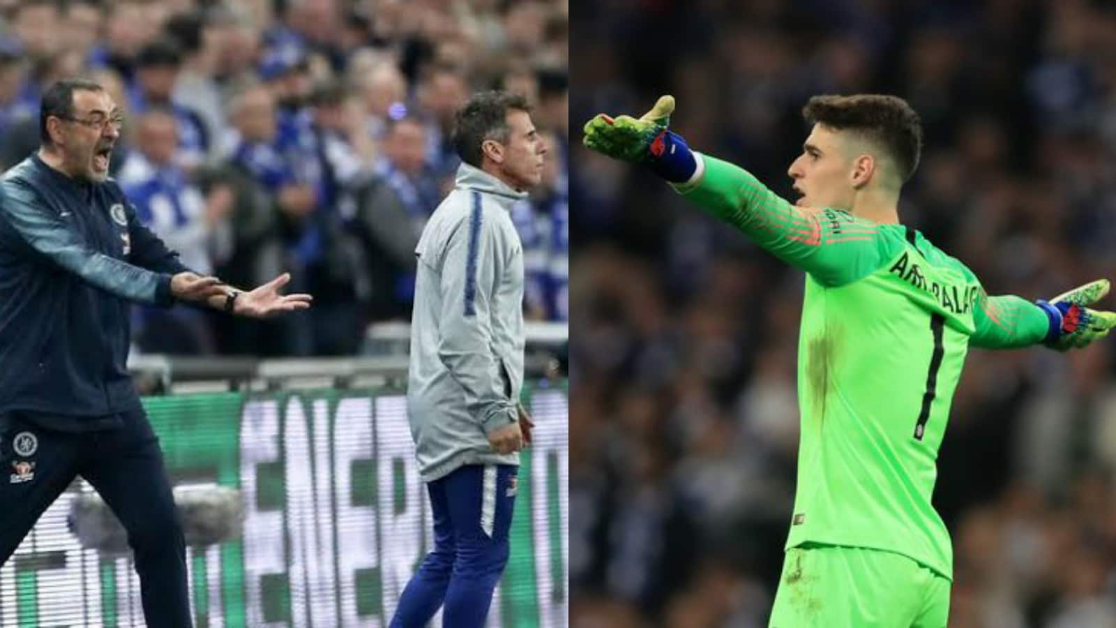 Kepa Arrizabalaga opens up about his infamous League Cup final row with then Chelsea manager Maurizio Sarri