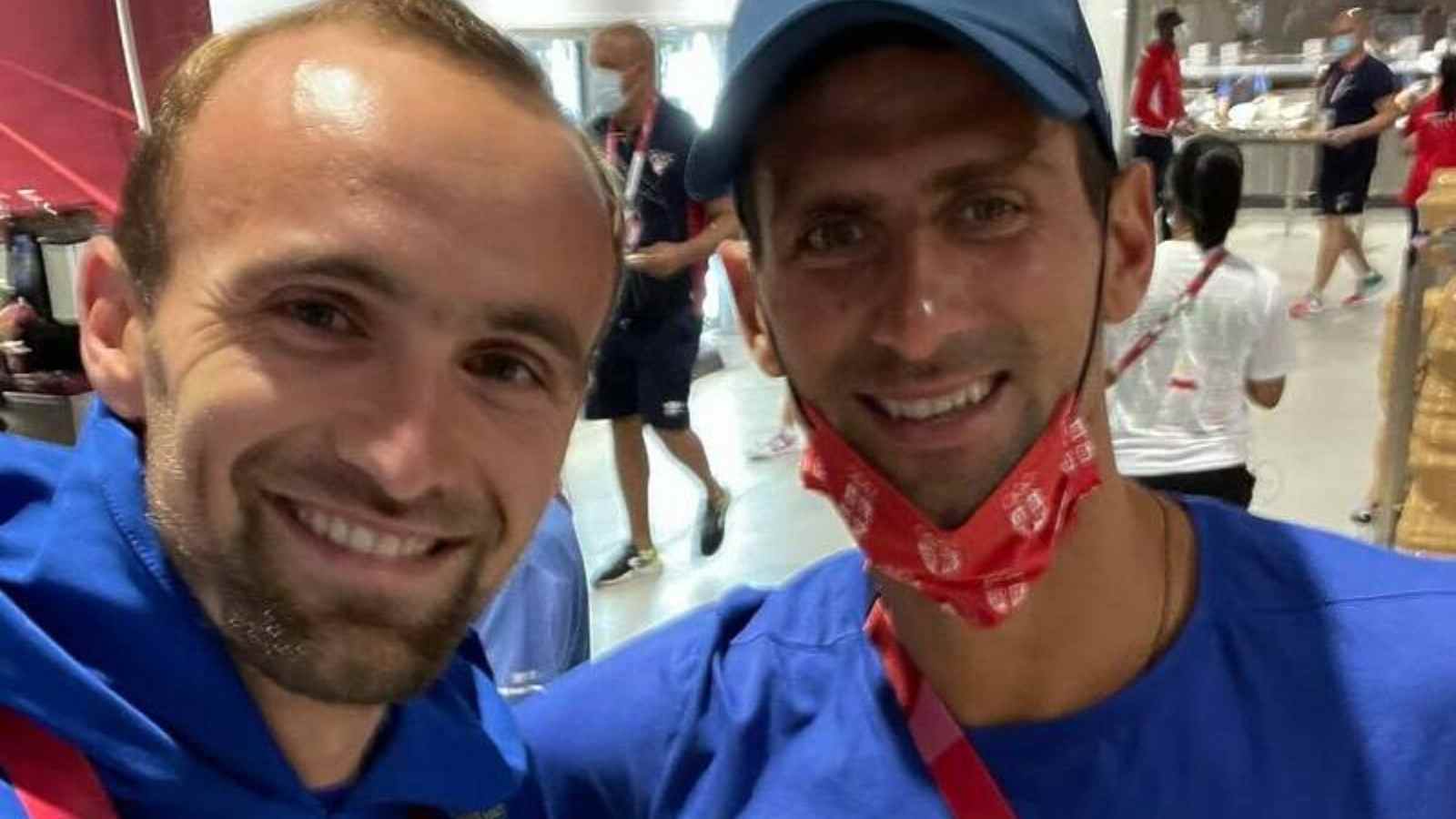 Bosnian runner Amel Tuka showers praise on Novak Djokovic after their meet at Tokyo 2020 games