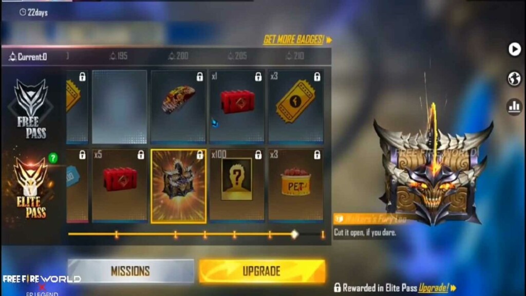 free fire elite pass season 39