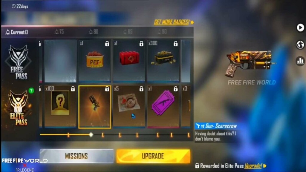 free fire elite pass season 39