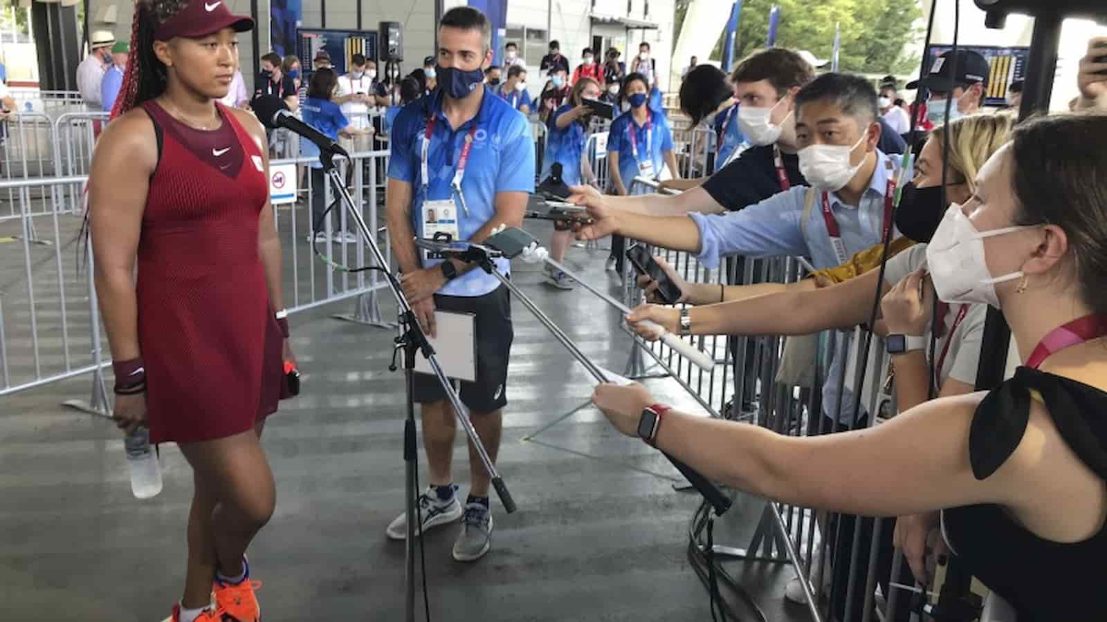 “It’s not weird talking to you”: Naomi Osaka to journalists after her 1st round win at Tokyo Olympics 2020