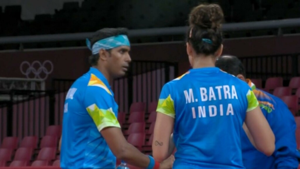 Manika Batra and Sharath Kamal, Teble tennis at Tokyo Olympics