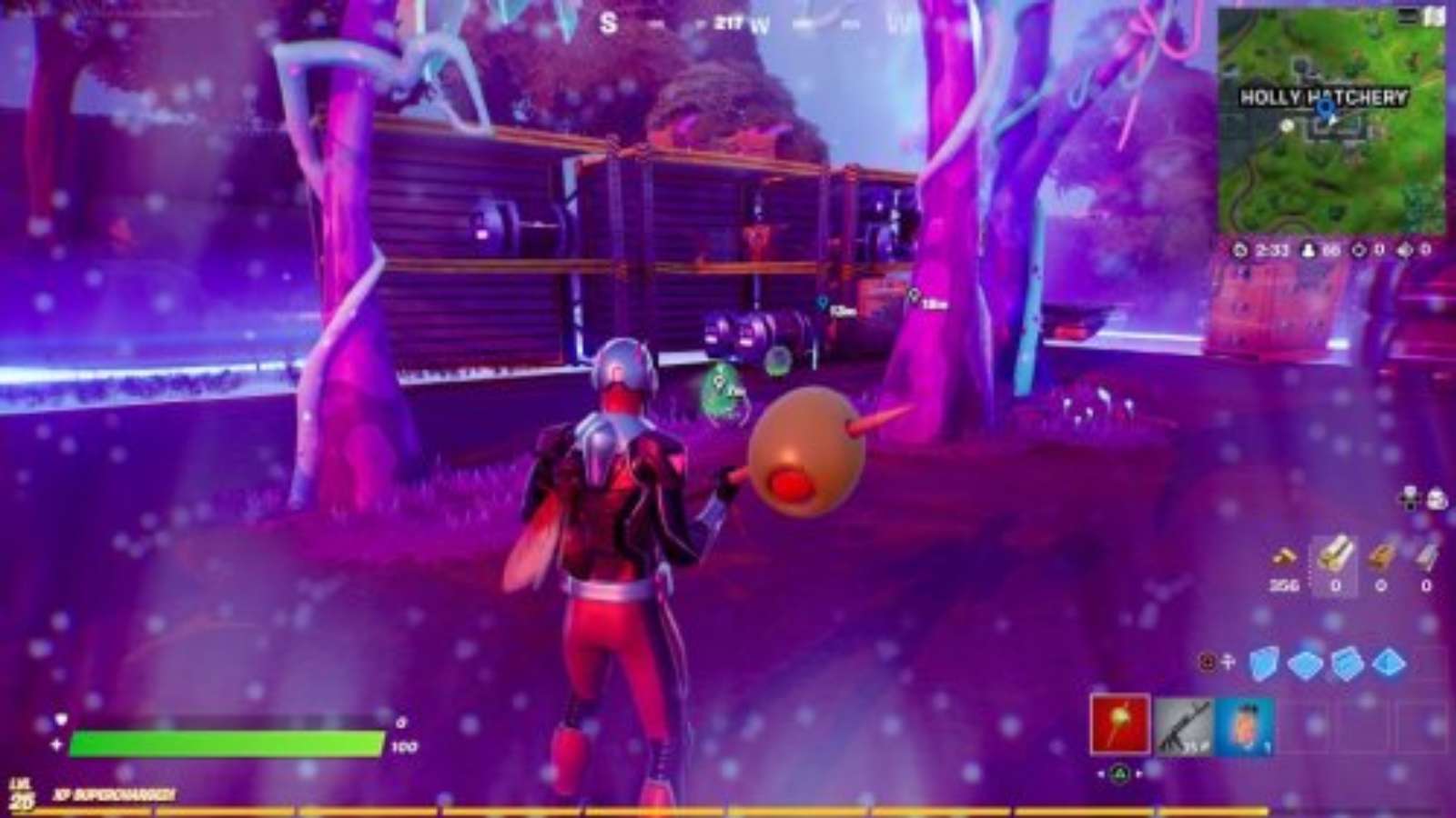 How to Mark an Alien Egg Fortnite: Locations in Holly Hatchery for Quest