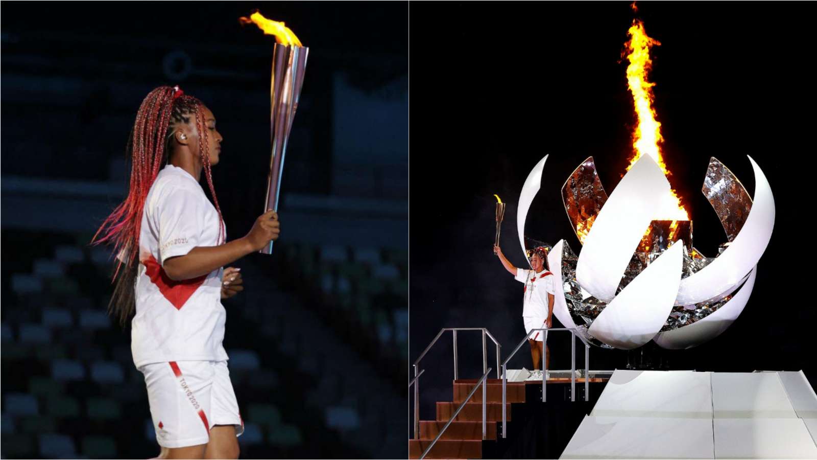 ‘Greatest athletic achievement and honor I will ever have in my life,’ Naomi Osaka lights the Olympic cauldron