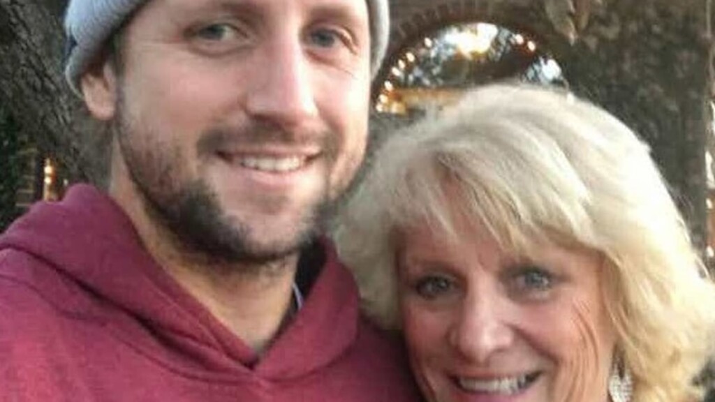 Tennys Sandgren with mother Lia