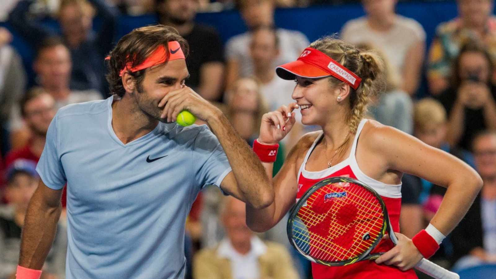 “I’m happy despite Federer’s cancellation, because I can tell my grandchildren about it”: Belinda Bencic