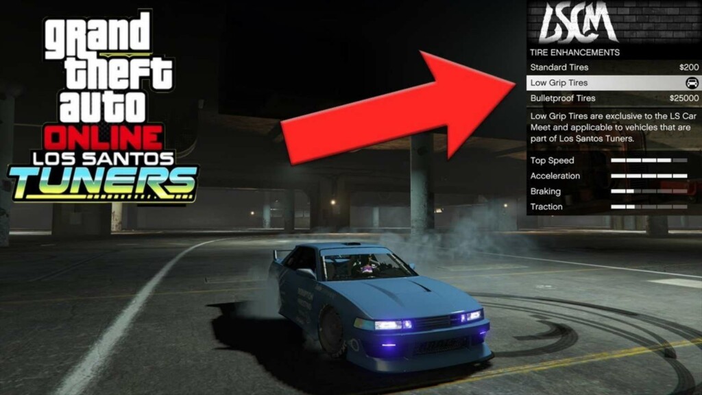 Rockstar adds long-requested drift tires to GTA 5 in the new DLC