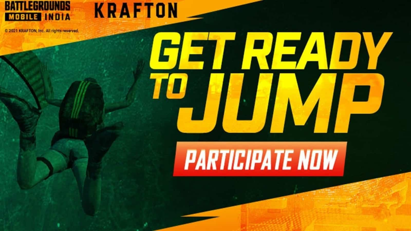 Battlegrounds Mobile India: Get Ready to Jump Event BGMI