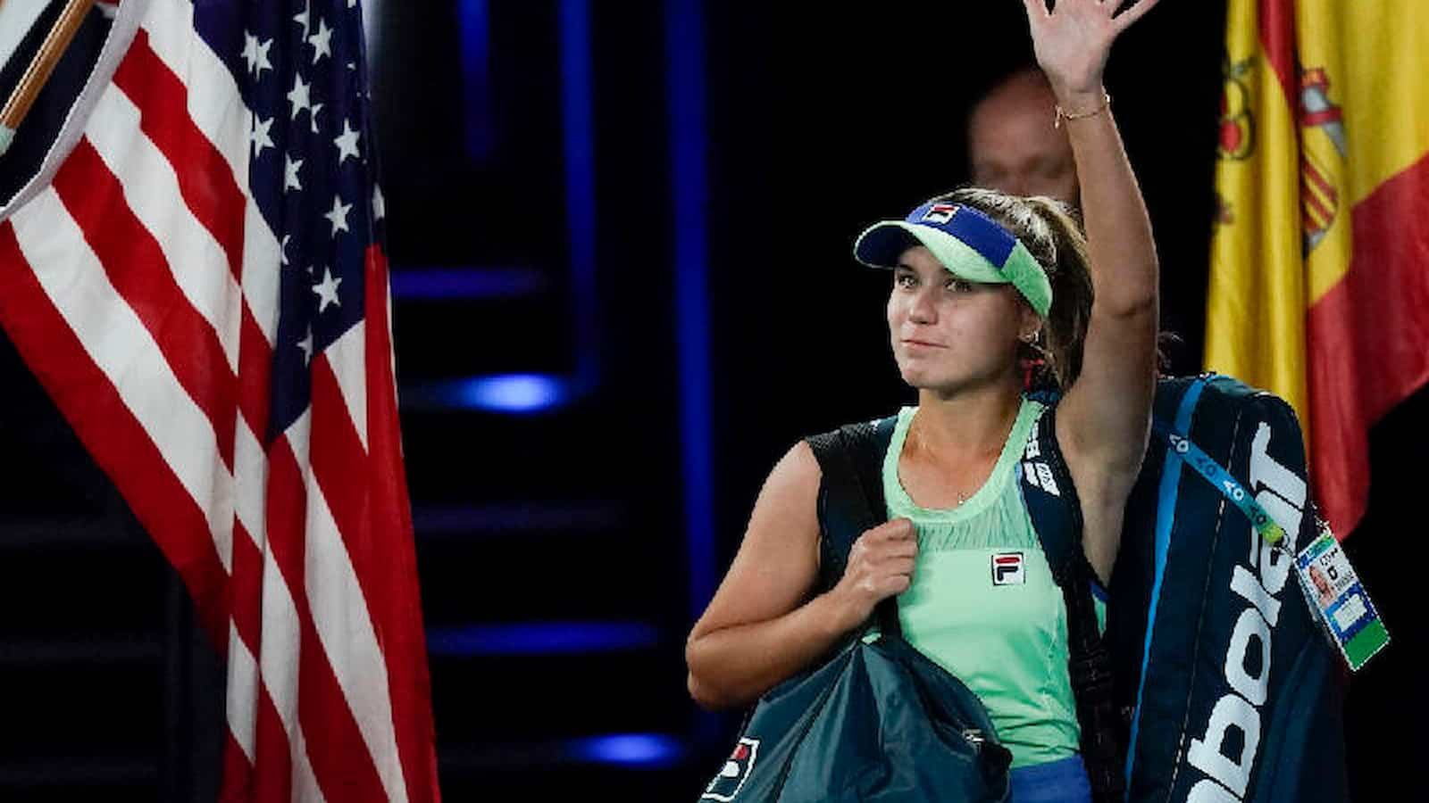 “I’m just thankful for a lot of things” Sofia Kenin delighted to return to tennis after a long absence