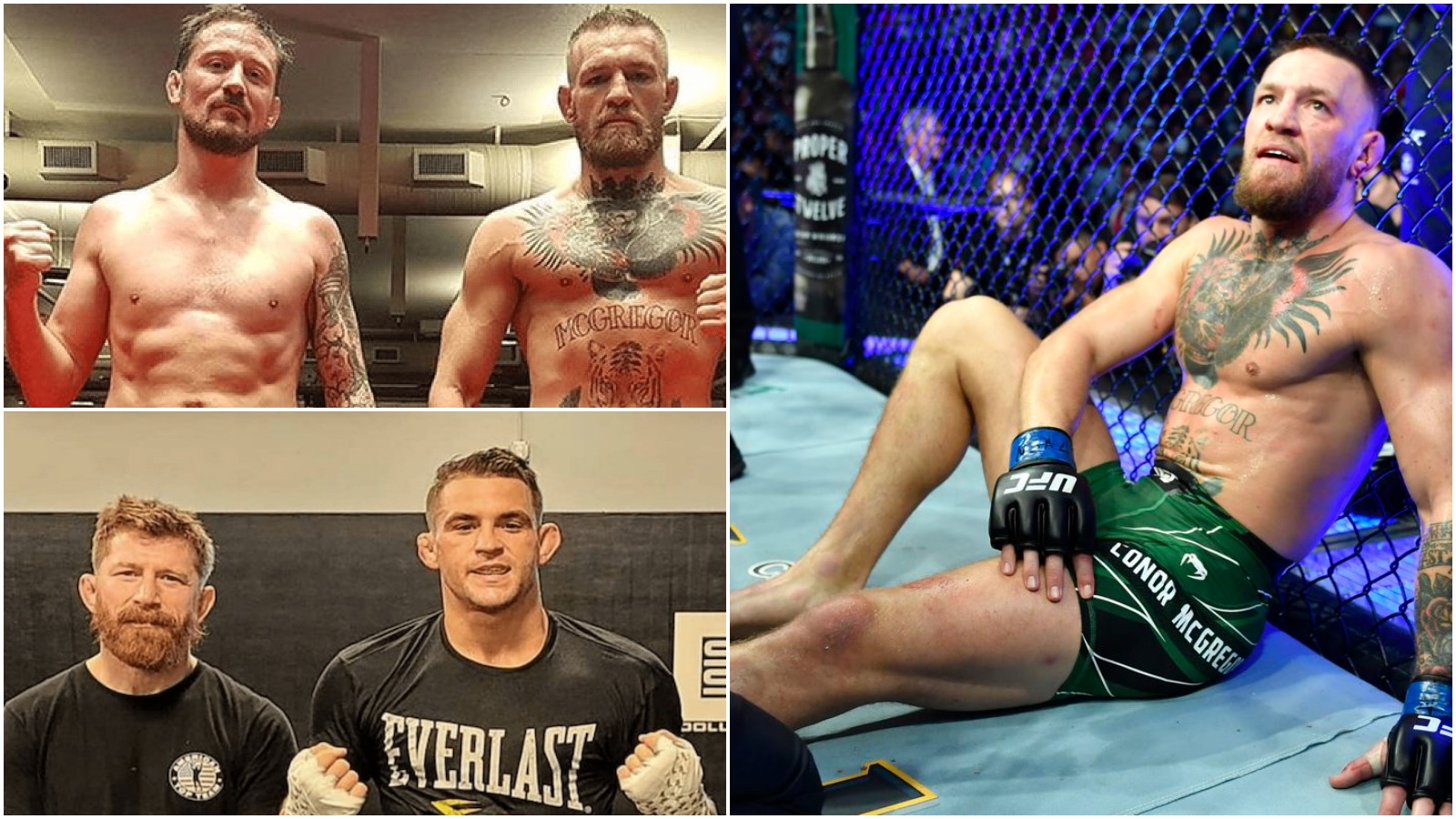 Dustin Poirier’s coach Mike Brown claps back at John Kavanagh for claiming that Conor McGregor was doing well in the first round at UFC 264