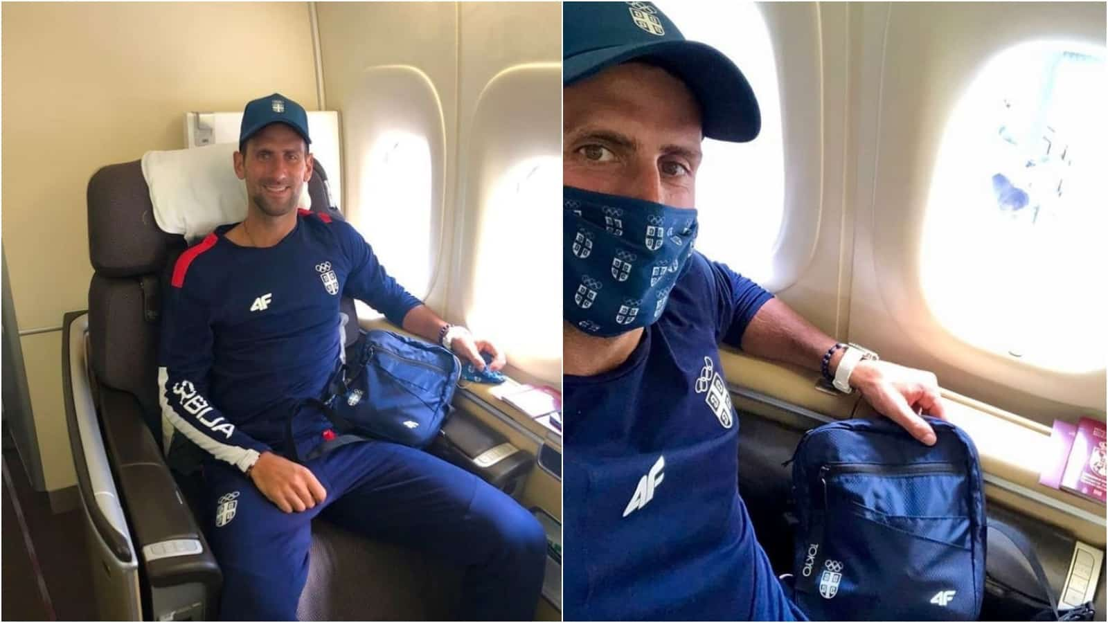 Novak Djokovic takes off for Japan as he chases a historic Olympics Gold at the 2020 Tokyo Olympics