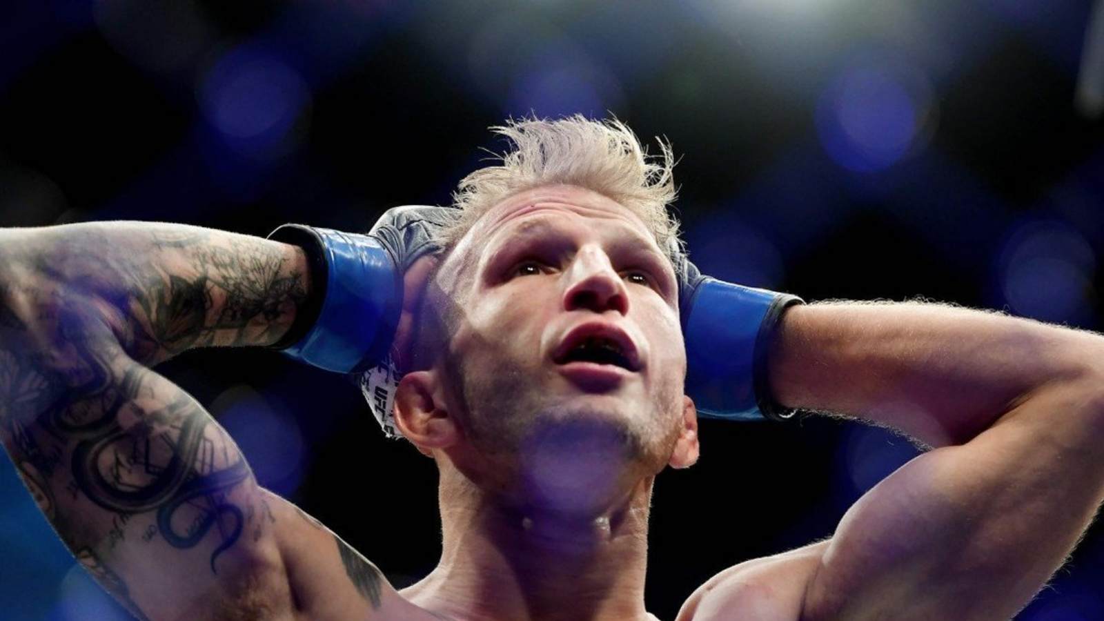 Why was T.J. Dillashaw banned from competing in UFC?