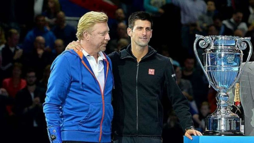 boris becker and djokovic