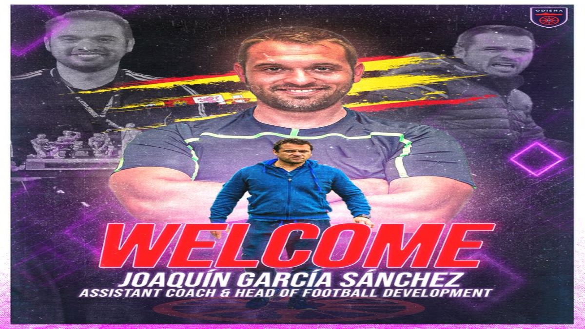 Joaquin Garcia Sanchez has been appointed as Assistant Coach and Head of Football Development of Odisha FC prior to the 2021/22 ISL season