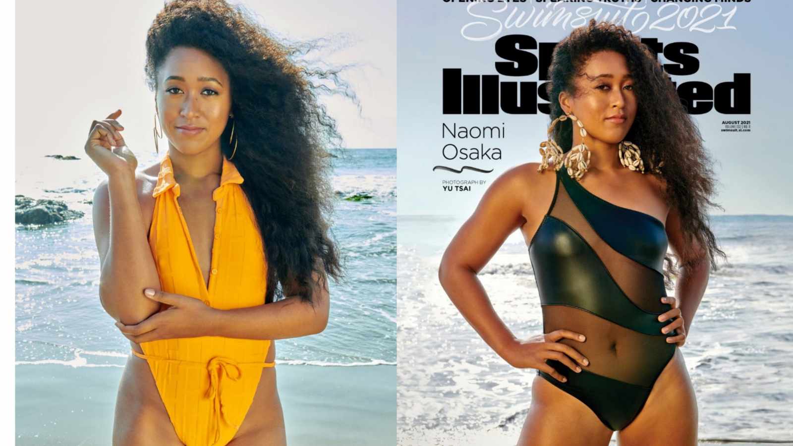 Naomi Osaka creates history, becomes the first Japanese and Haitian woman to feature on Sports Illustrated Swimsuit cover