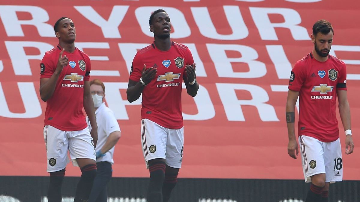 Manchester United shed light on the return dates of Paul Pogba, Bruno Fernandes, Anthony Martial, and Donny van de Beek