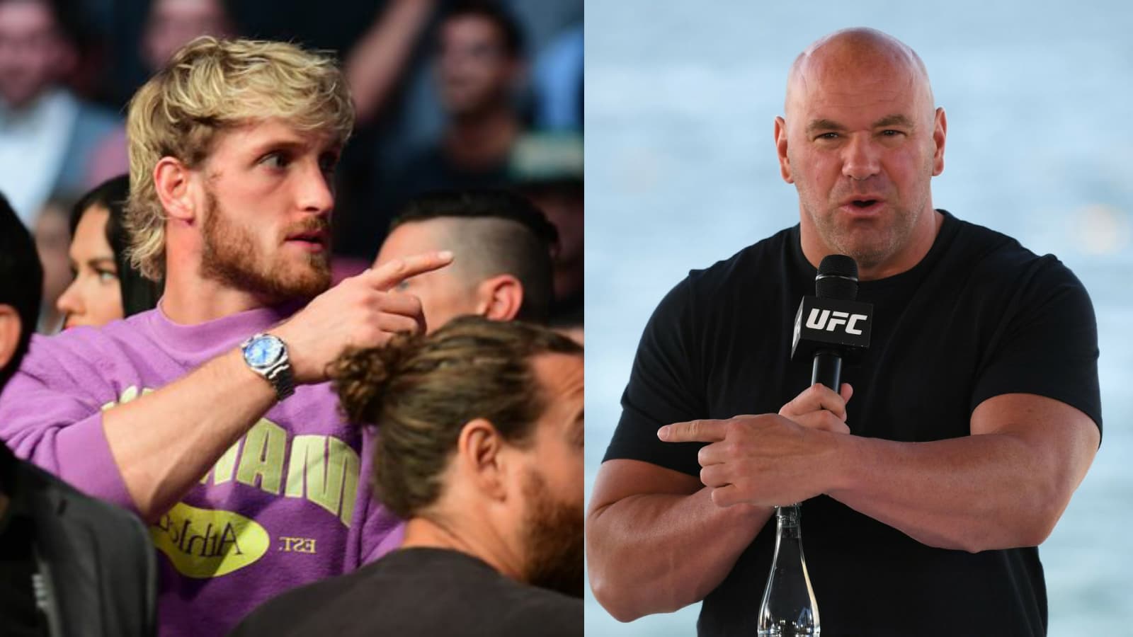 Logan Paul reveals a weird and unexpected conversation with Dana White just before UFC 264