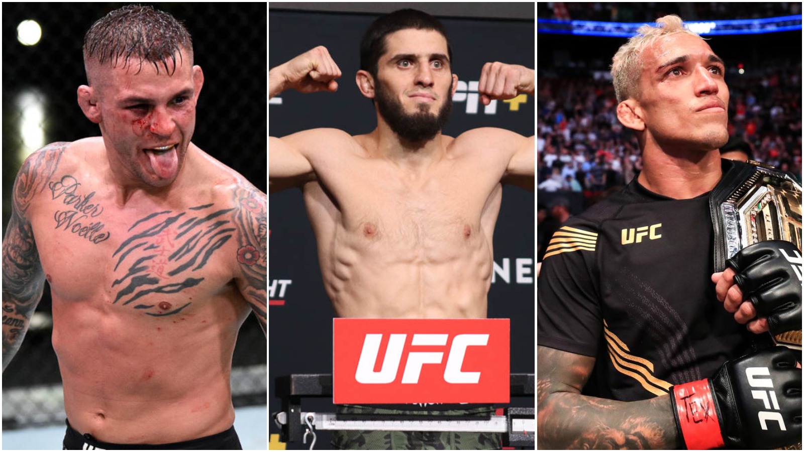 ‘Coach’ Khabib Nurmagomedov confident that Islam Makhachev can destroy both Dustin Poirier and Charles Oliveira