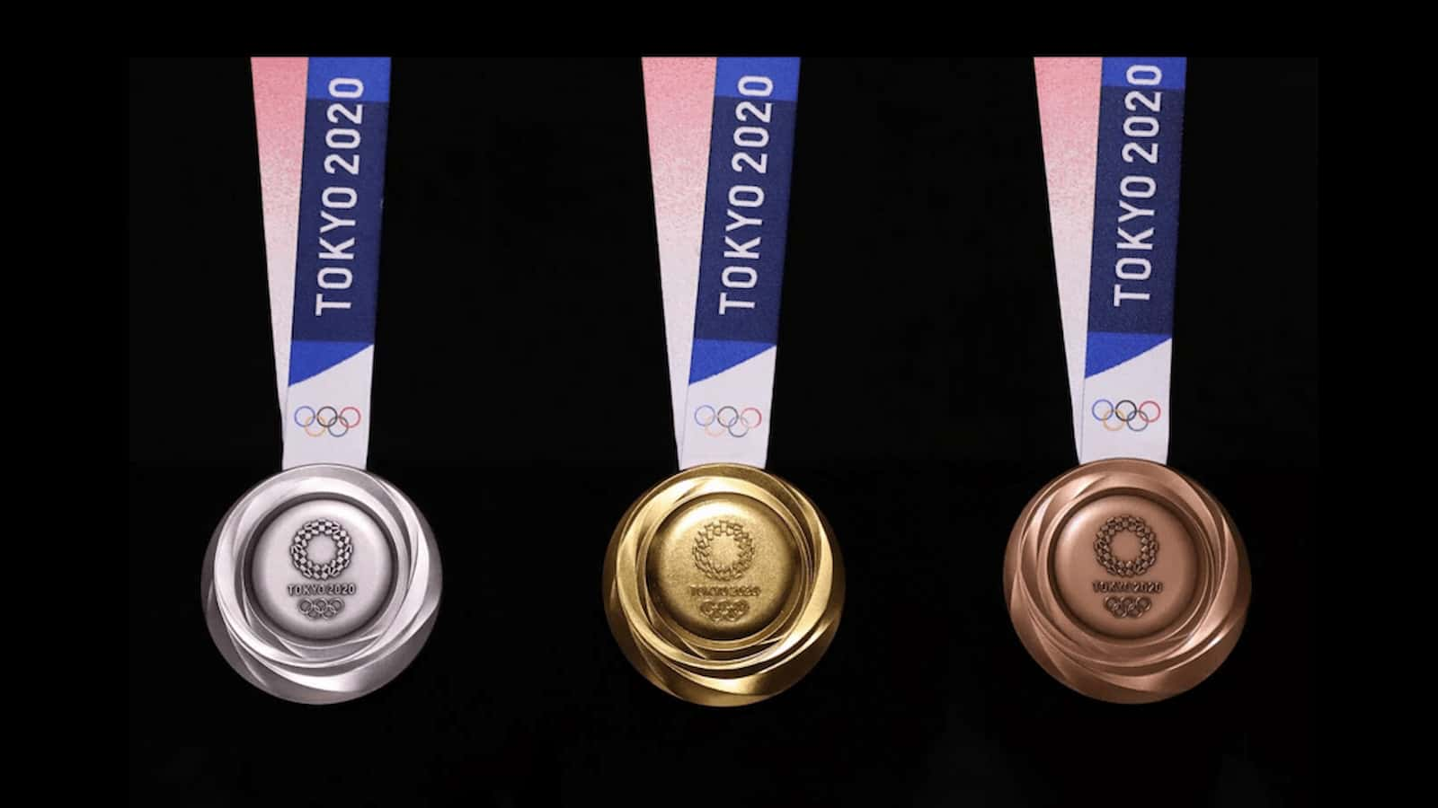 What are the Tokyo Olympic medals made of?