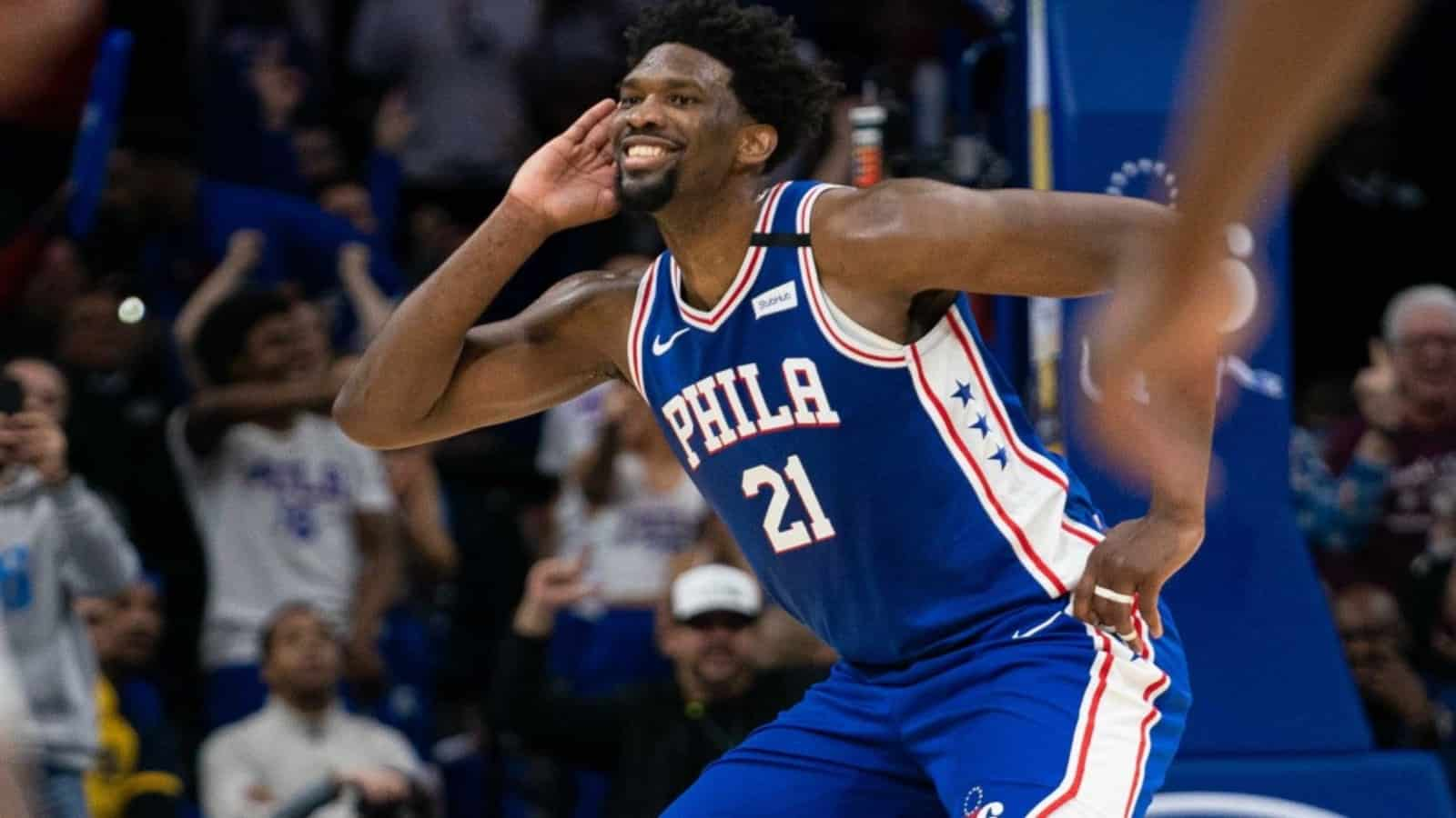 Watch: Joel Embiid hits clutch jumper to ensure win in 76ers vs Hawks showdown